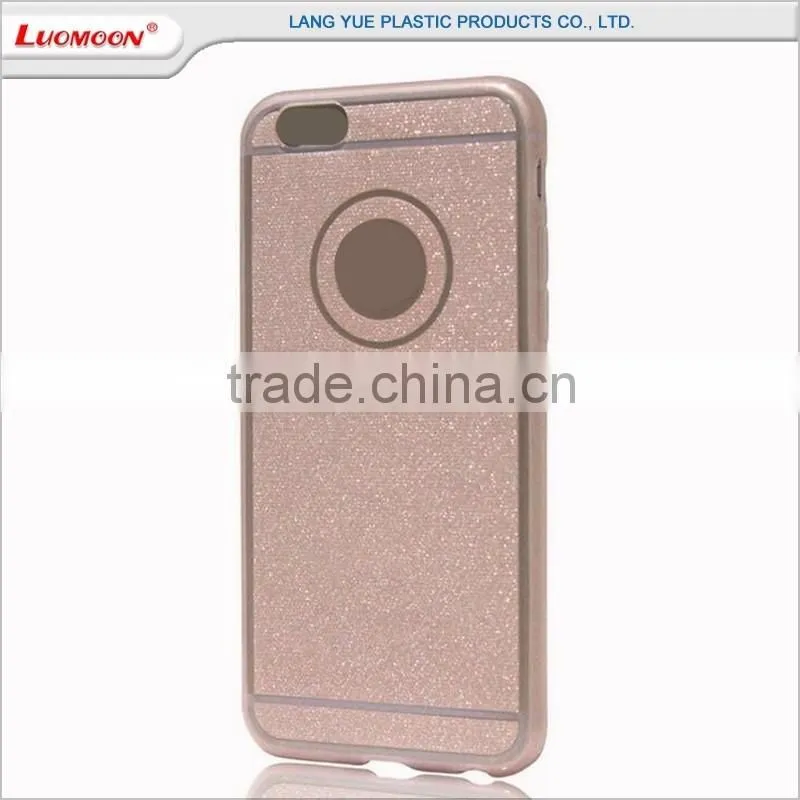 tpu glitter phone case cover for iphone 6 s plus se