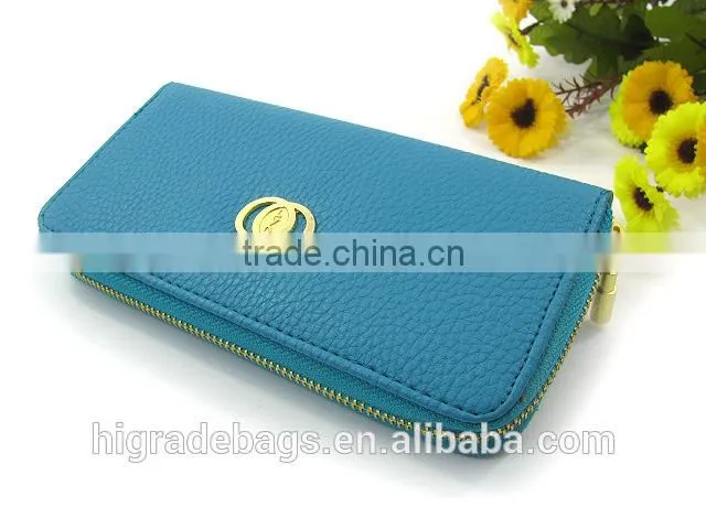 Fashion lady cheap leather wallet
