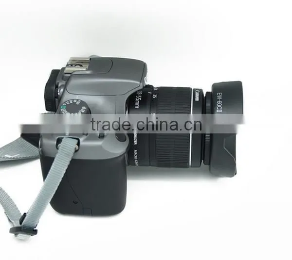 Camera Lens Hood EW-60C II for E-O-S M EF 28-80mm 28-90mm 18-55mm f3.5-5.6 USM lens