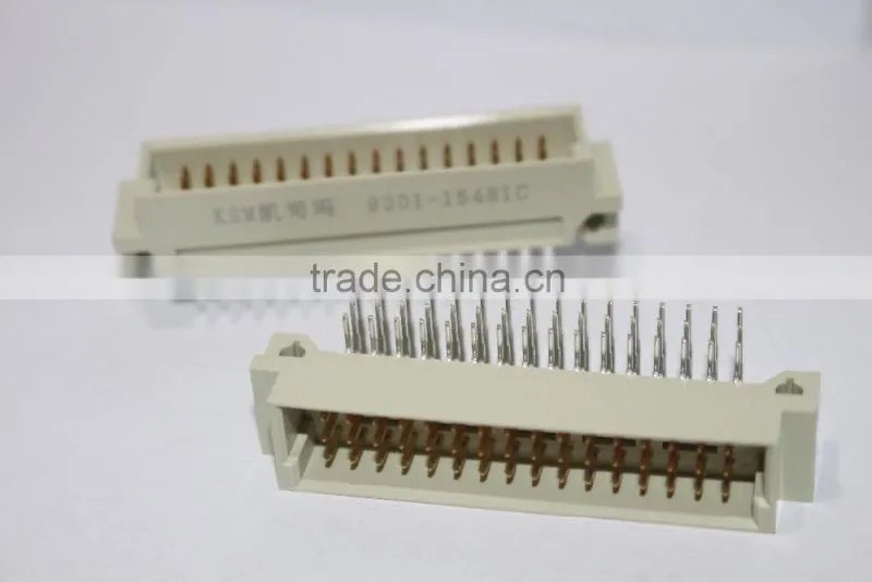 DIN 41612 3 row 48 pin right angle male type