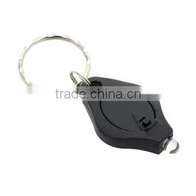 portable mini led torch with keychain