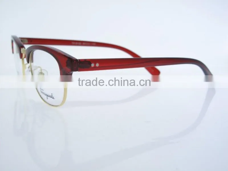 2016 New stylish metal optic glasses old style 9132