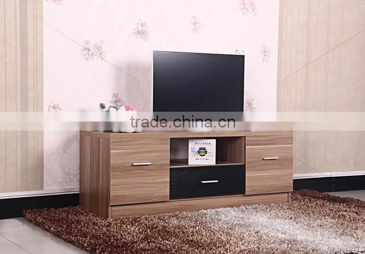 Chinese new design melamine modern TV stands