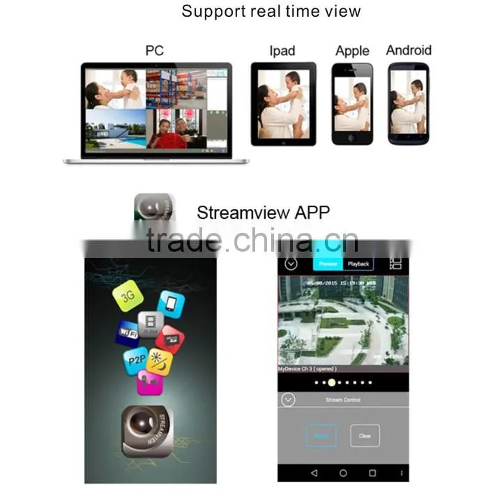 4MP 8CH.P2P Built-in onvif POE network dvr