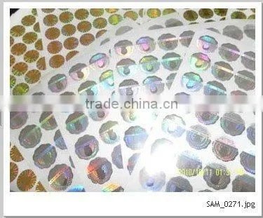 tamper evident sticker