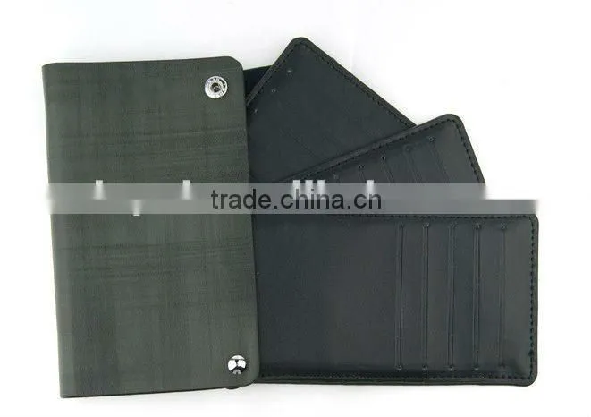 Chinese-style handmade 100 genuine leather credit card holder