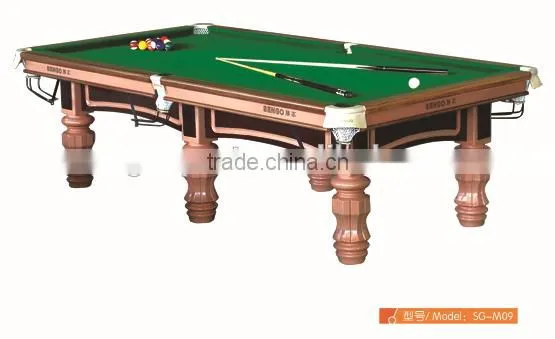 Sengo Sports Slate playfield pool table Classic russian pyramid billiard table