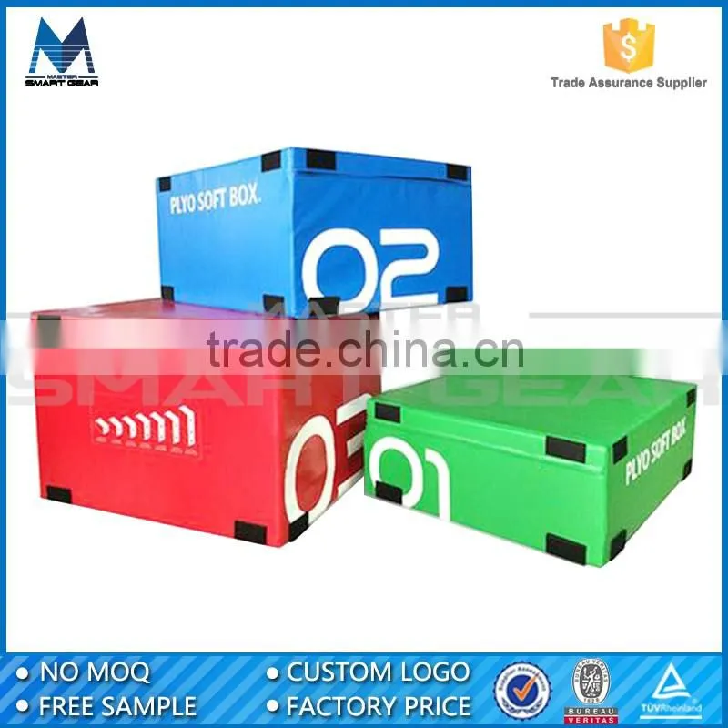 MSG High Quality PU Leather Foam Plyometric Jumping Box