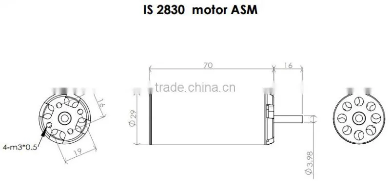 Scorpion IS-2830-4960KV Motor for Boat