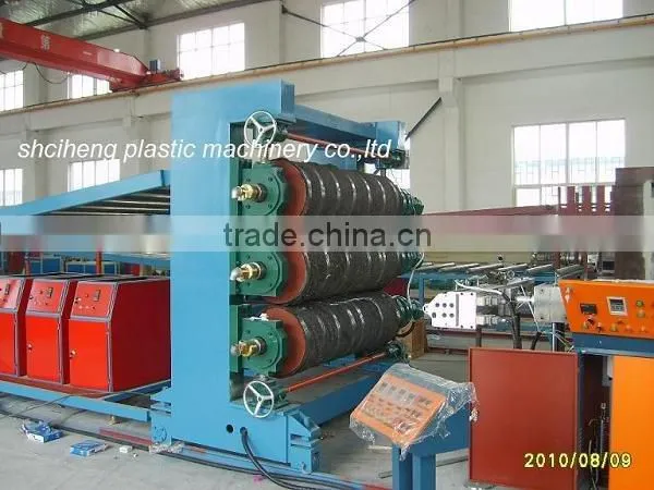 PP PE board plastic making machine