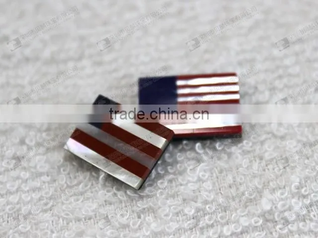 Hot sale!Checkerboard mosaics cabochons for cufflinks,buttons