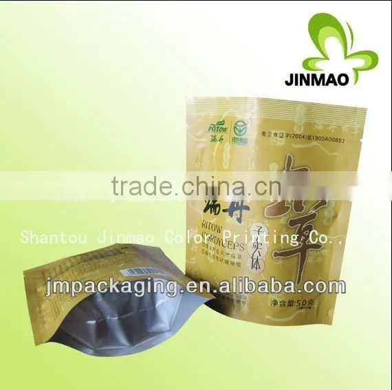 High quality plastic stand up bag