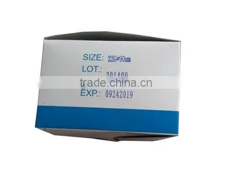 medical devices/spinal needle/qunicke chiba type and pencil point type spinal needle