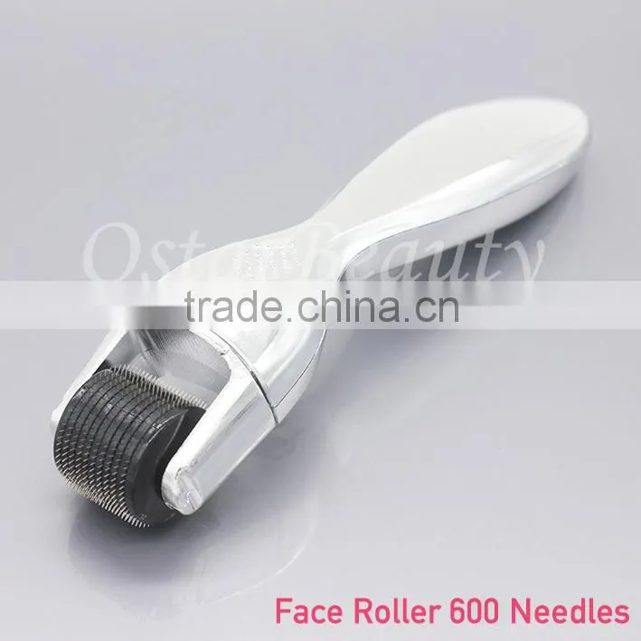 Derma Roller with Titanium needles 3 interchangeable heads 3 IN 1