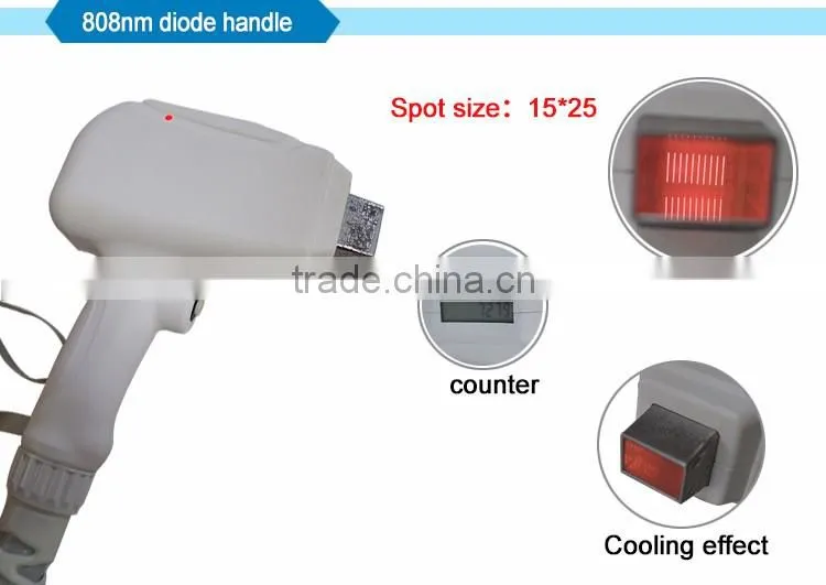 most effective diode laser handpiece with 10/12/16 bars