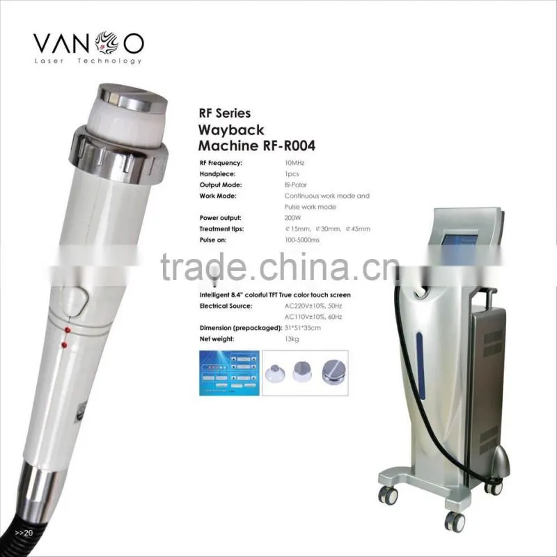 rf radio frequency skin tighten and wrinkle removal