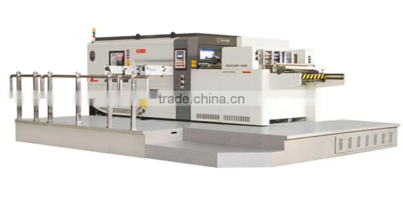 leather die cutting machine china famous brand hand safe guard