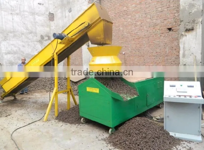 haulm briquette making machine/straw briquette press machine/biomass briquette machine