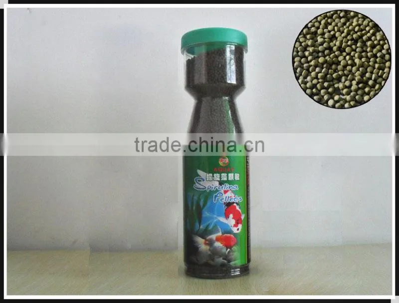 AQUAV Clear Bottled Spirulina Pellet