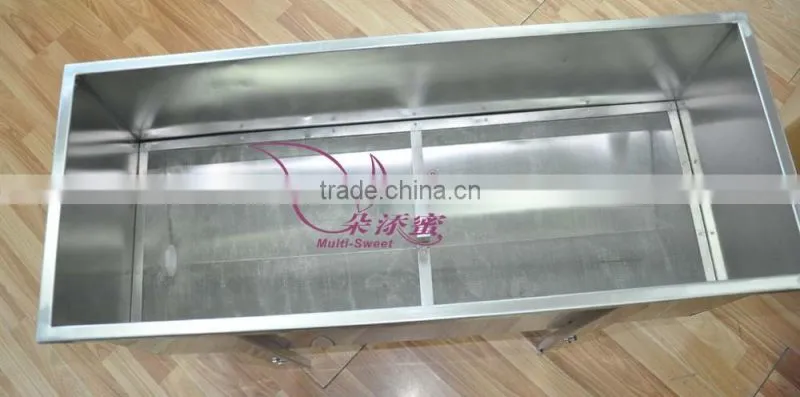 New Style honey uncapping tray/honey comb filter tray with tank