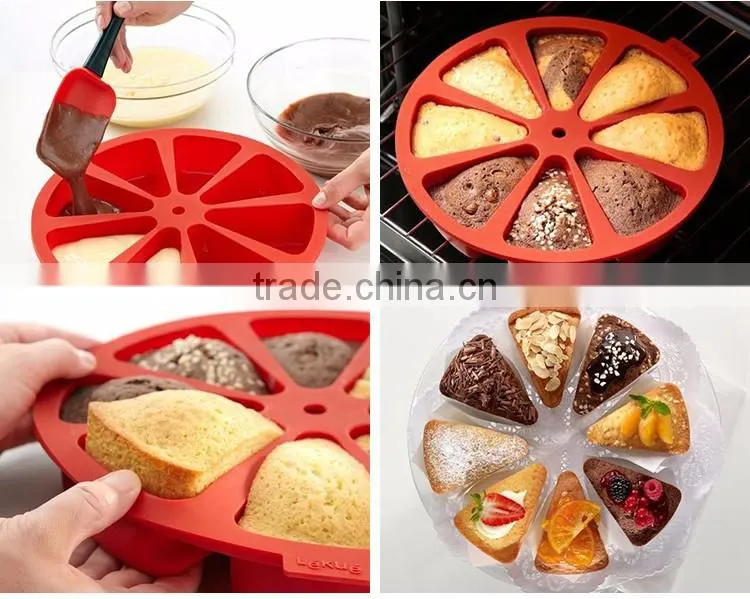 factory price wholesale silicon cheese cake moulds