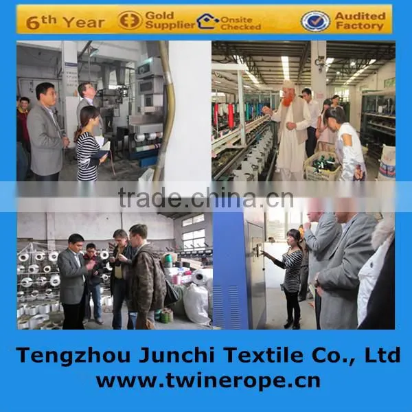 raw white pp fishing twine for webbing