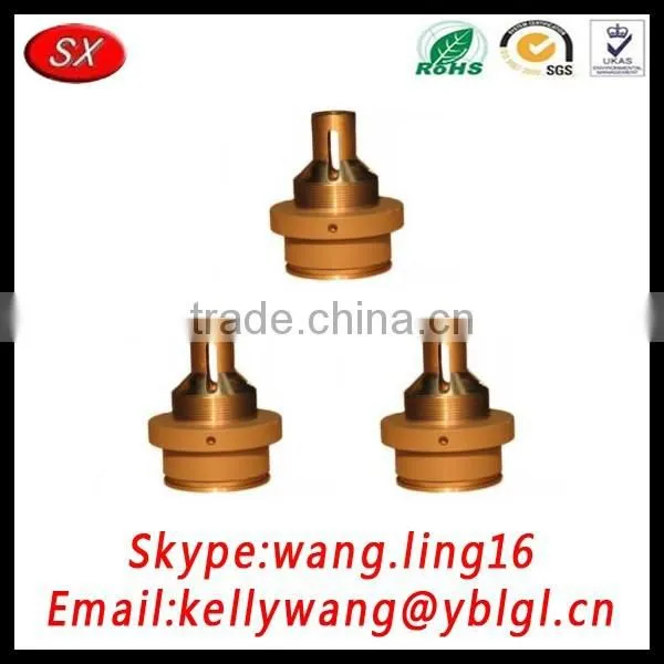 Custom Billet Aluminum Motorcycle CNC Parts, CNC Milling Machine Spare Parts