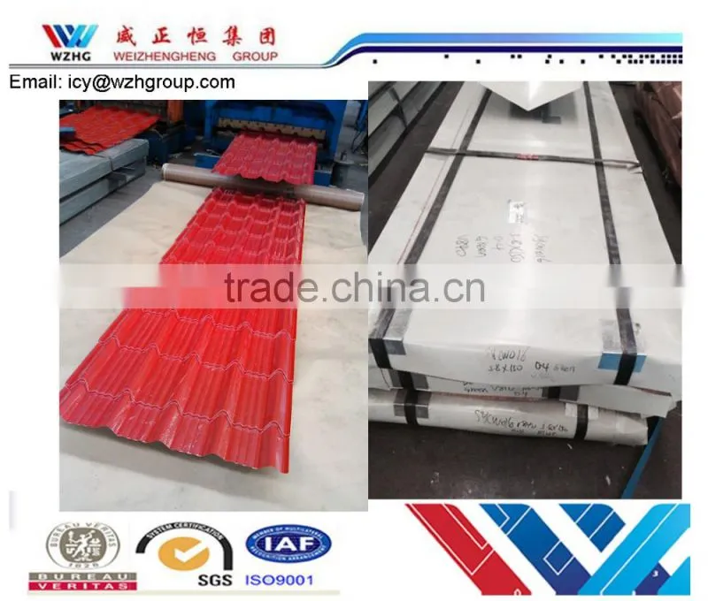 High quality Galvanized Color Corrugated Steel Sheets for roofing