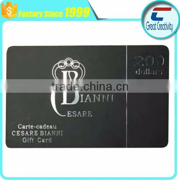 Factory Price Silver Hot Foil Stamping Business Cards
