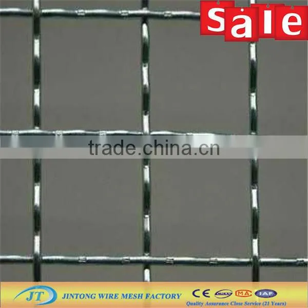 Crimped Wire Mesh White Stainless Steel and Lead Used for Mining (manufacturer & exporter)