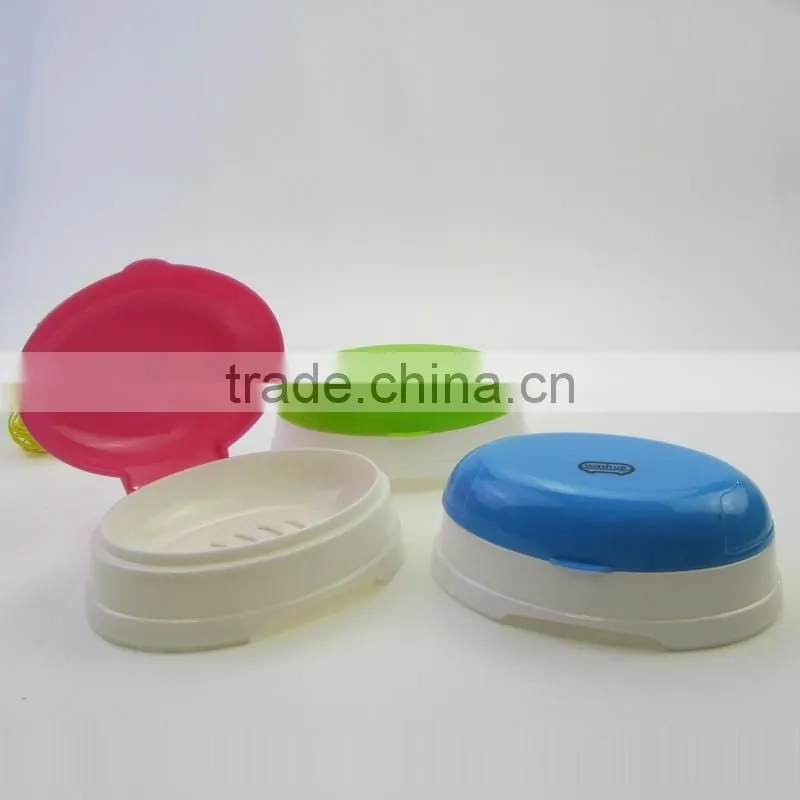 Lid and Drain Plastic Soap Case