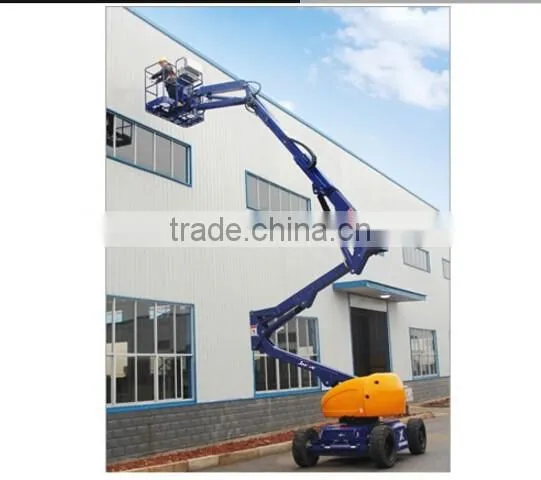 12m 13m crank arm electric aerial work platform