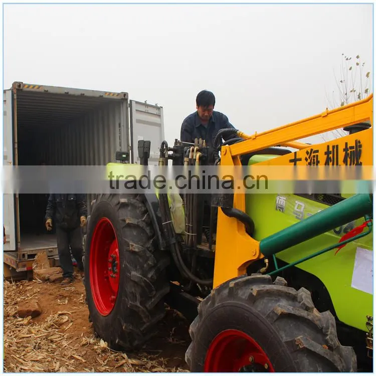 Electric power facilities hole digging machine