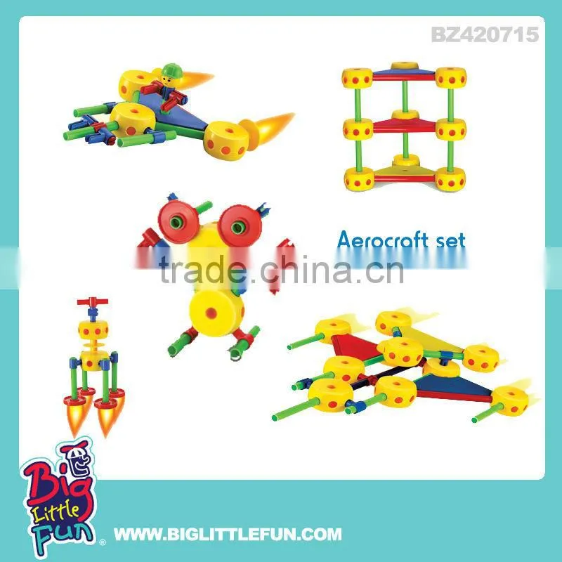 34pcs assemble toy enlighten brick toys