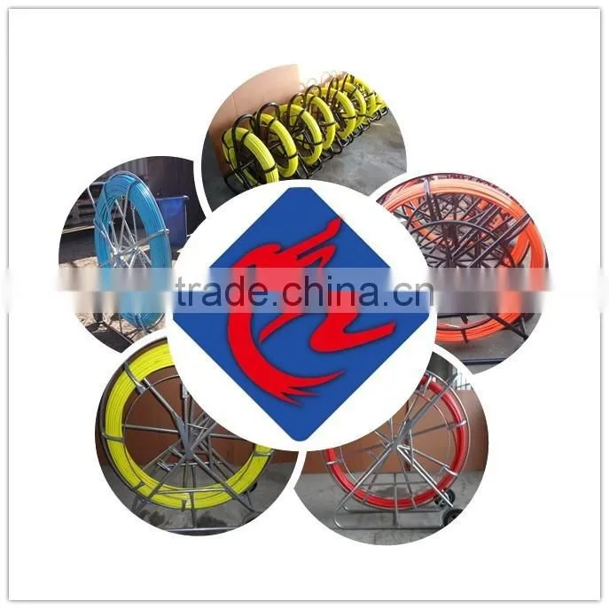 2016 new design Fiberglass conduit snake rod, FRP fish tape, Fiberglass duct rodder