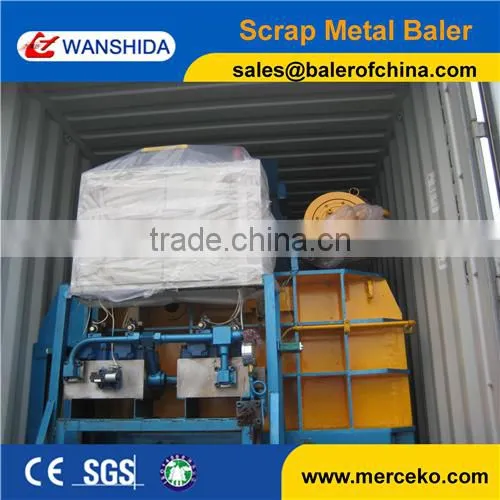high efficiency copper scrap baling press