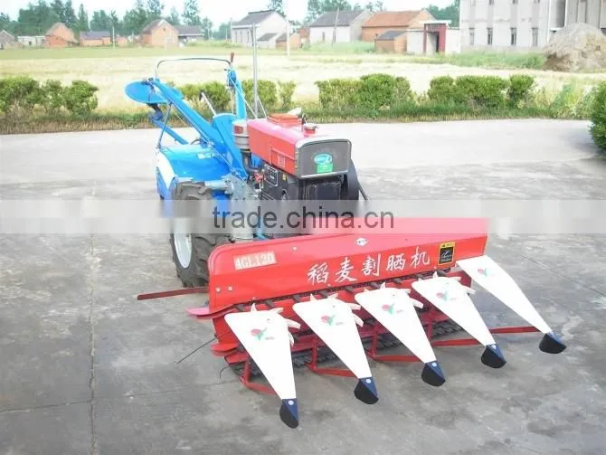 Micro soybean combine harvester