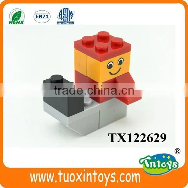 Stock Mini Building Blocks Little Boat Intelligent Toys