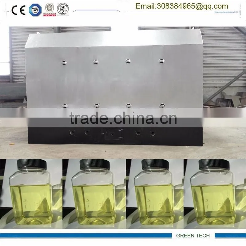twin style High effective 20 ton tyre and plastic pyrolysis plant