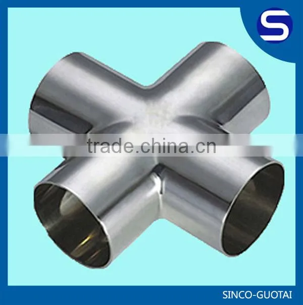 304 316 Sanitary coude inox echappement