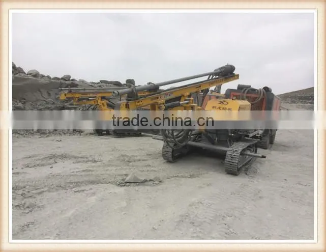 hydraulic crawler borehole drilling machine