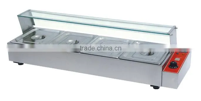 Electric bain marie food warmer,table-top 4 pan bain marie,food bain marie for restaurant