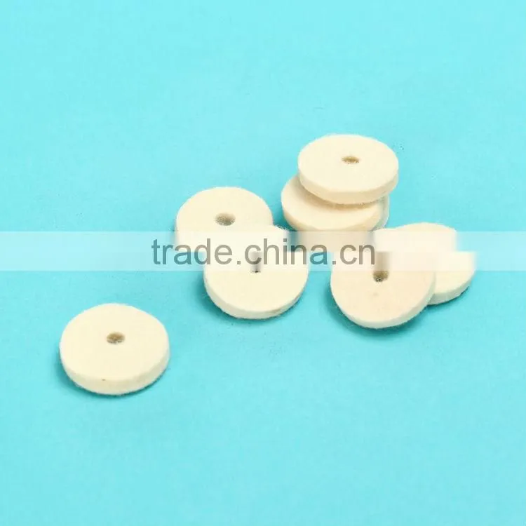 Felt sealling pure white circular ring gasket supply