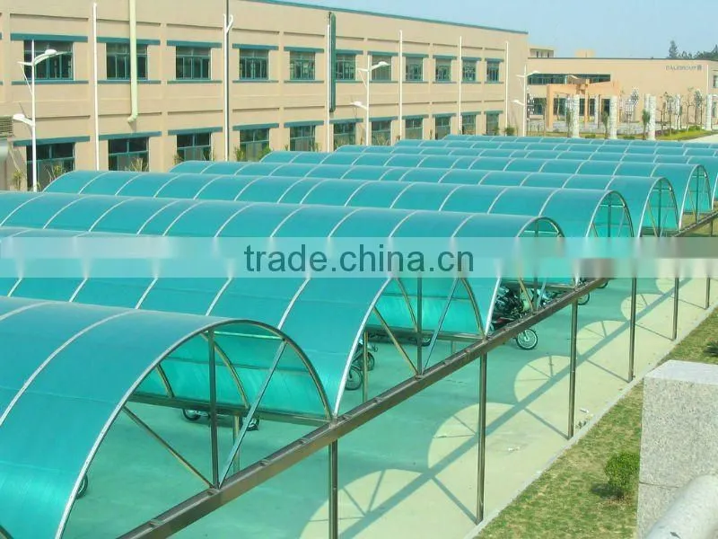 GE 103 clear hollow Polycarbonate sheet for carport