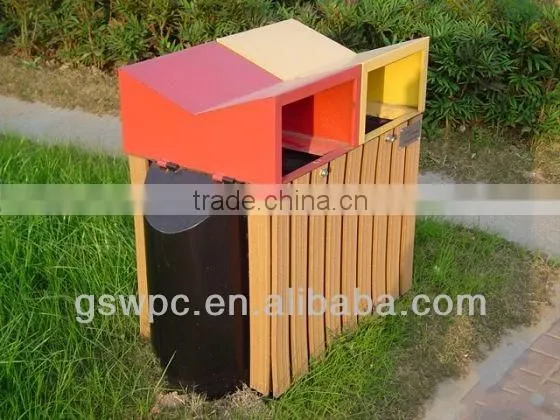 ECO-Friendly and beautiful WPC TrashCan/To Guangzhou