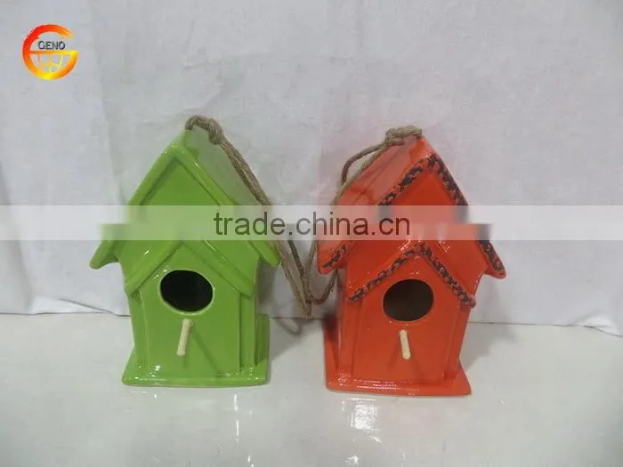Wholesale ceramic outdoor bird cage