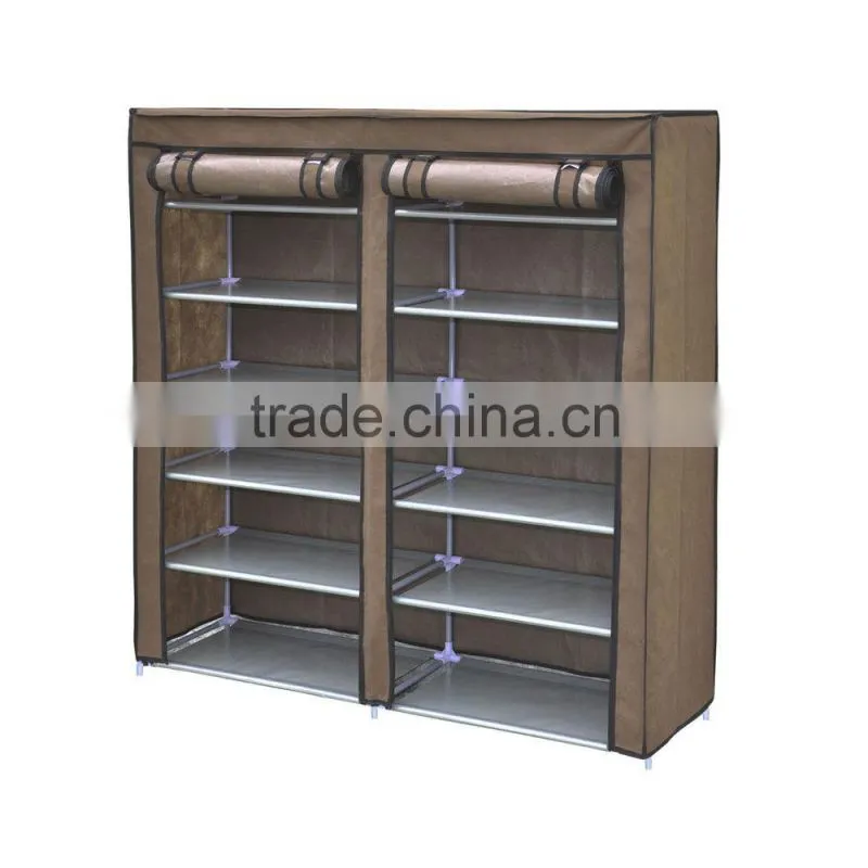 non woven faric shelf shoes rack and shoes storage