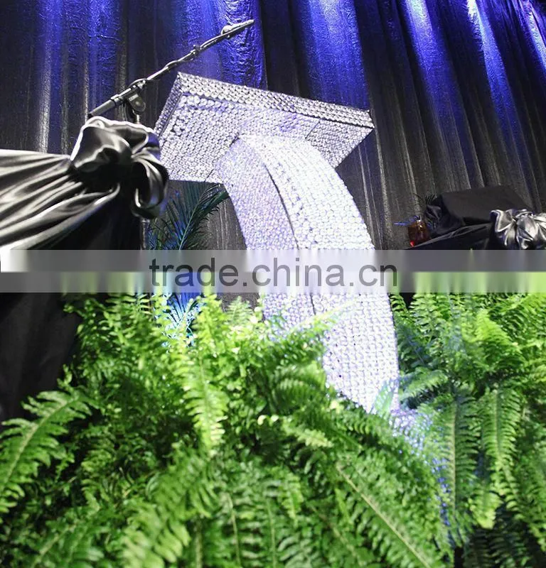 wedding Crystal Podium Pillar, Decorative Podium on square pillar, Wedding Podium