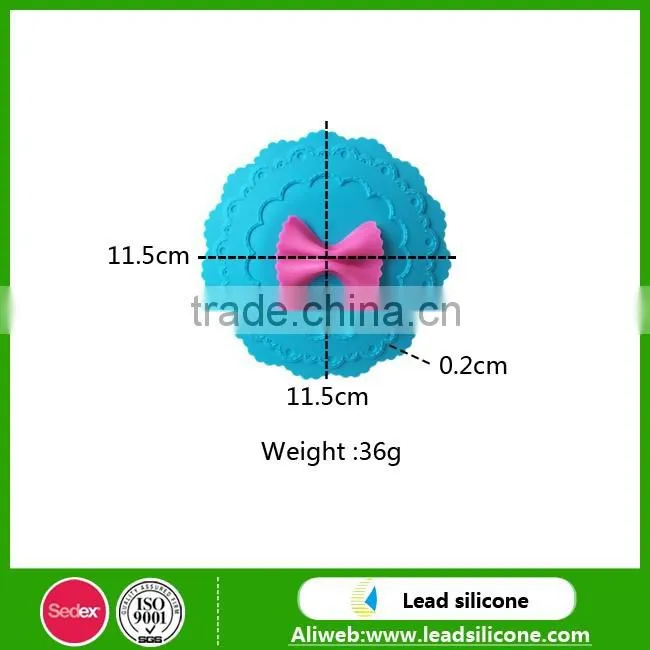 Factory supply silicone glass cup cover lid