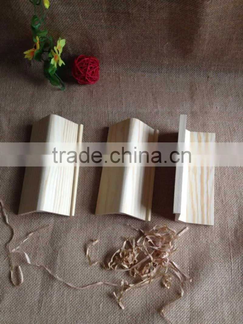 Unique butterfly Bookends Type pine Wood Book Reading Stand wooden display rack